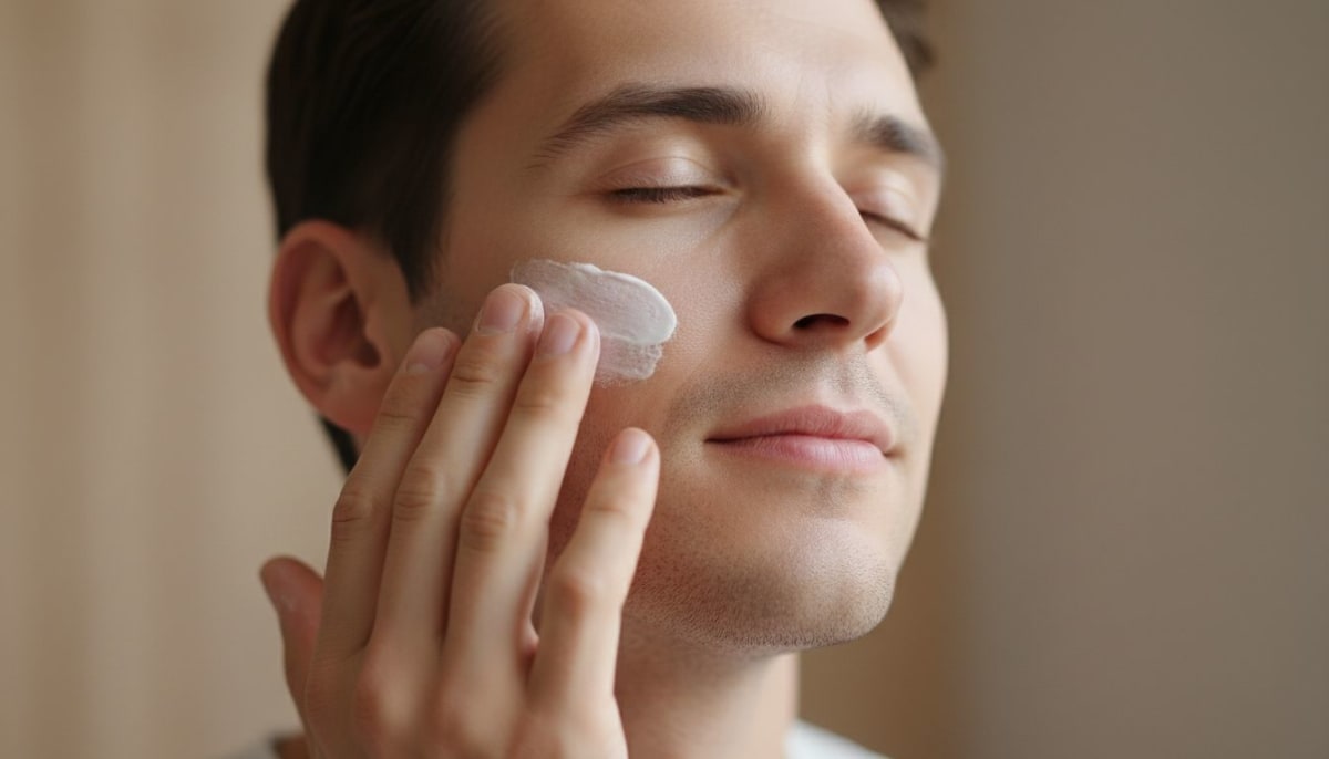 남성 콜라겐 크림 끈적임 선입견 vs 산뜻한 변화 당신의 선택은